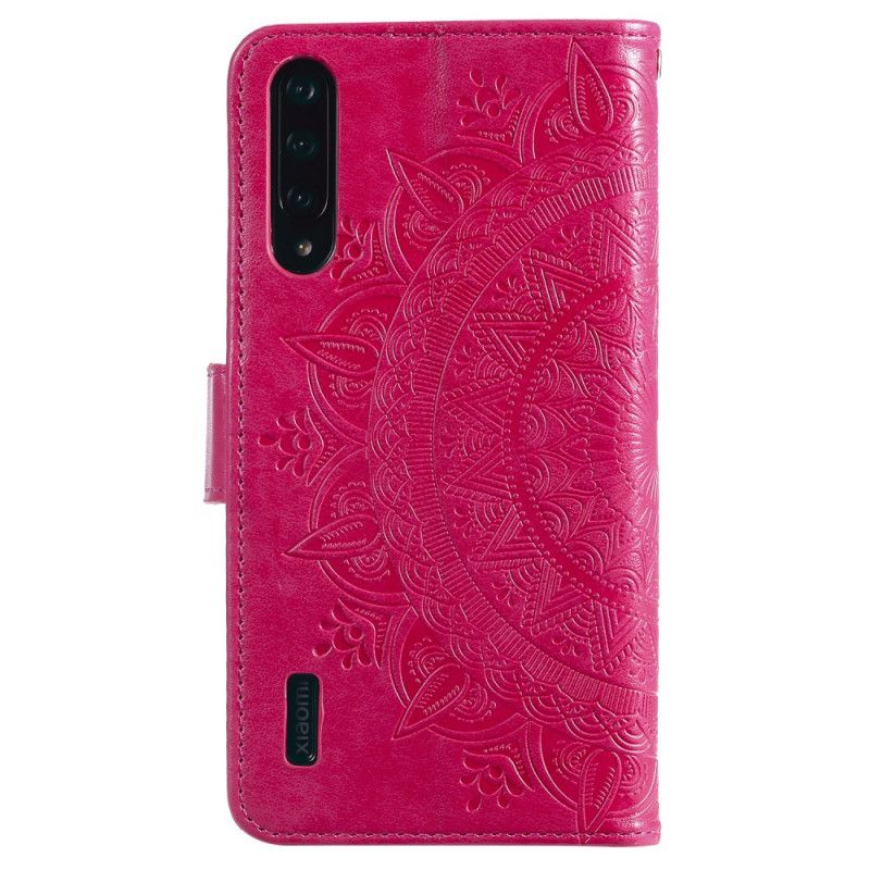 Flip Cover Xiaomi Mi A3 Grå Solmandala