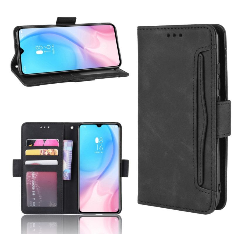 Flip Cover Xiaomi Mi A3 Sort Førsteklasses Multikort