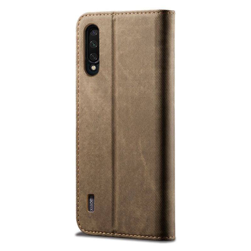 Læder Cover Xiaomi Mi A3 Sort Jeansstof