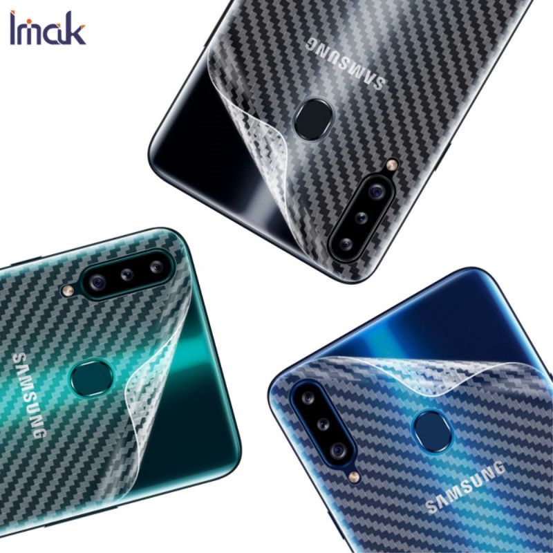 Bagbeskyttelsesfilm Samsung Galaxy A20s Carbon Imak-Stil