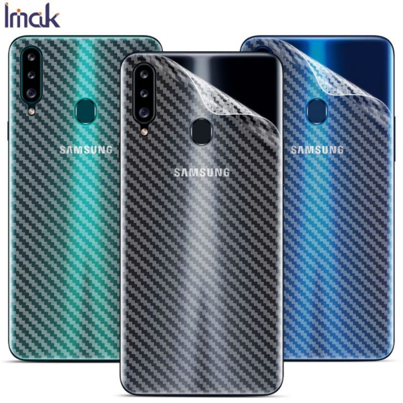 Bagbeskyttelsesfilm Samsung Galaxy A20s Carbon Imak-Stil