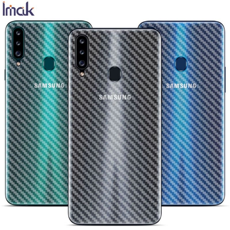 Bagbeskyttelsesfilm Samsung Galaxy A20s Carbon Imak-Stil