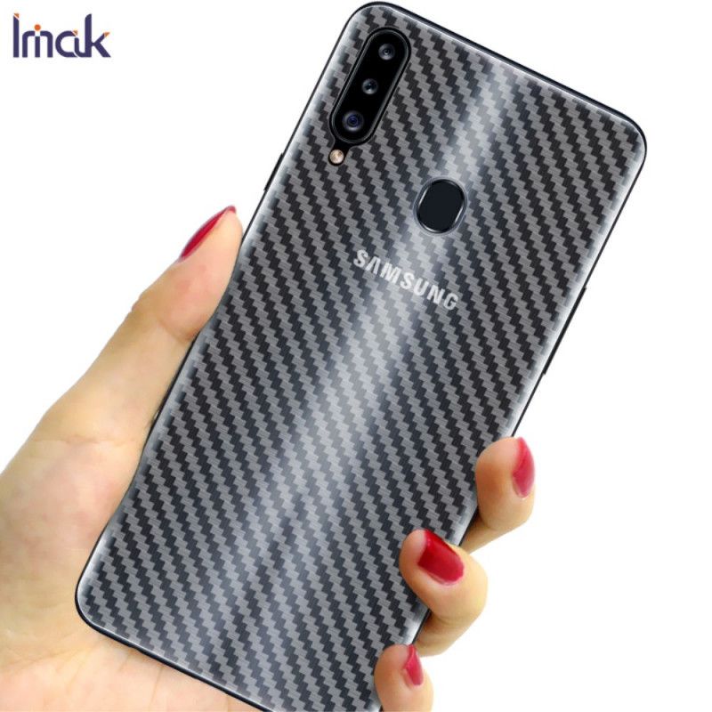 Bagbeskyttelsesfilm Samsung Galaxy A20s Carbon Imak-Stil