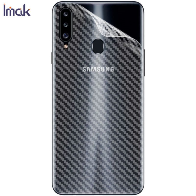 Bagbeskyttelsesfilm Samsung Galaxy A20s Carbon Imak-Stil