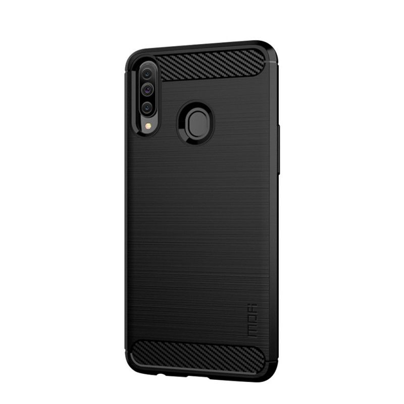 Cover Samsung Galaxy A20s Sort Mofi Børstet Kulfiber Original