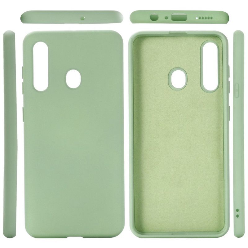 Cover Samsung Galaxy A20s Sort Silikone Væske