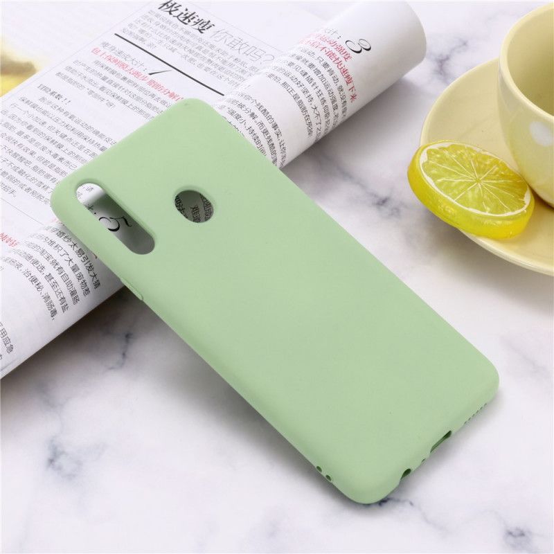 Cover Samsung Galaxy A20s Sort Silikone Væske