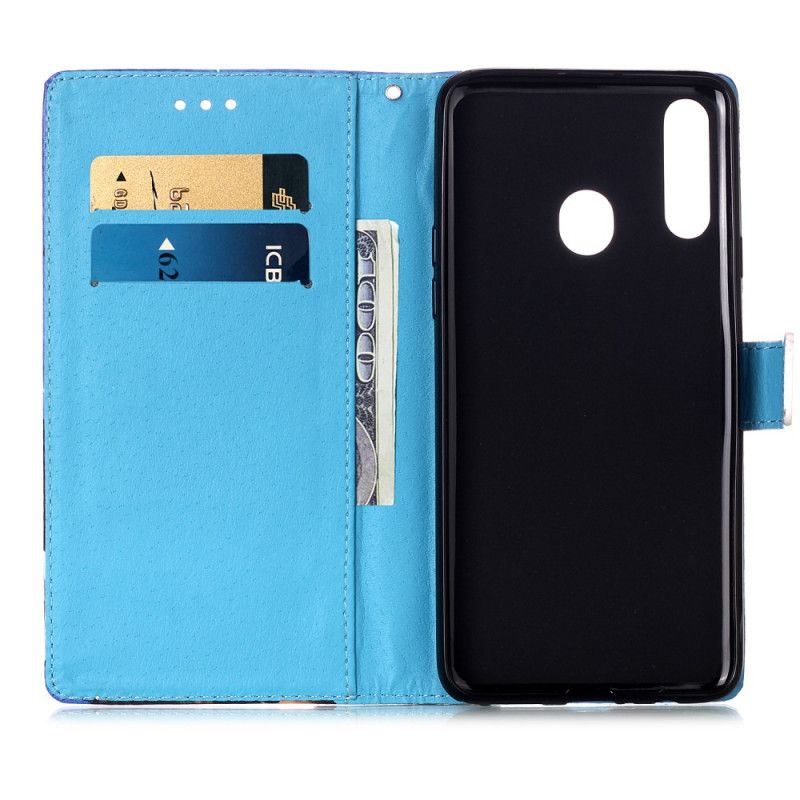 Flip Cover Læder for Samsung Galaxy A20s Havfrue Ærbødighed