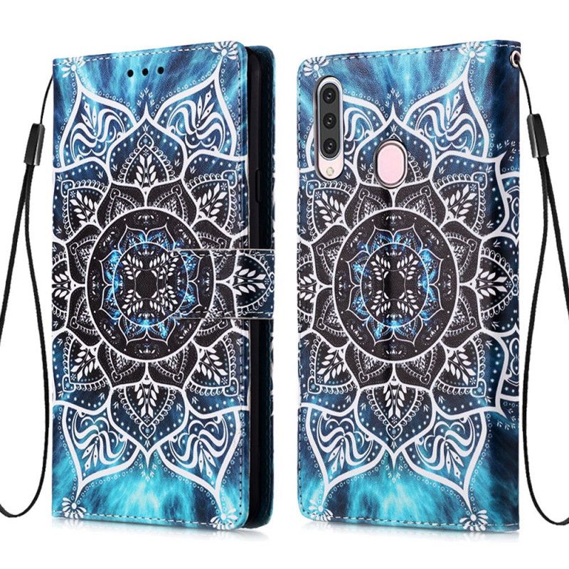 Flip Cover Læder Samsung Galaxy A20s Mandala På Himlen