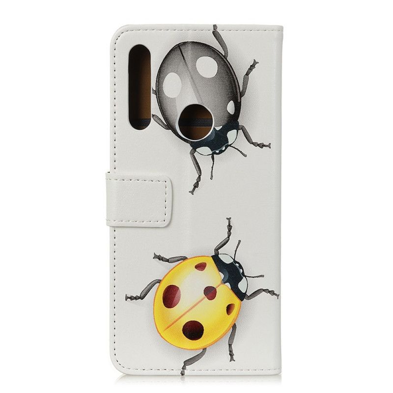 Flip Cover Læder Samsung Galaxy A20s Mariehøns