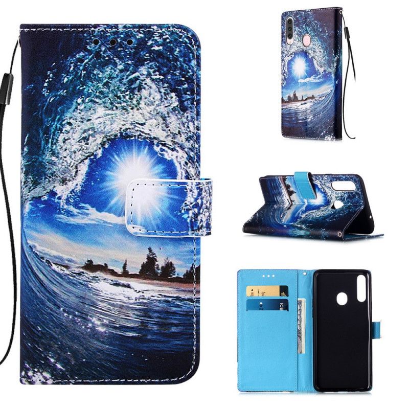 Flip Cover Samsung Galaxy A20s Elsker Bølgen