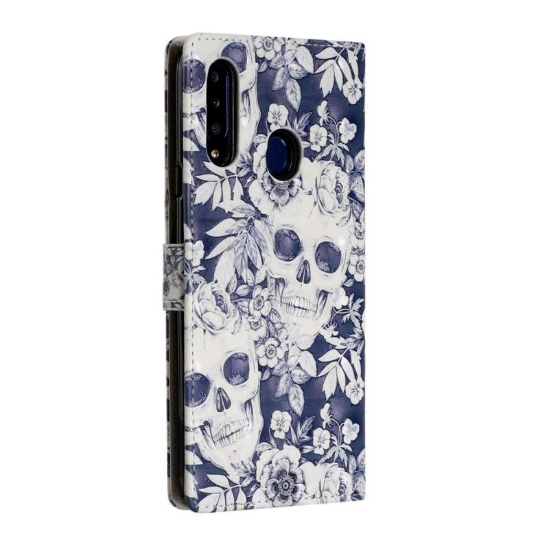 Flip Cover Samsung Galaxy A20s Mobilcover Retro Kranier