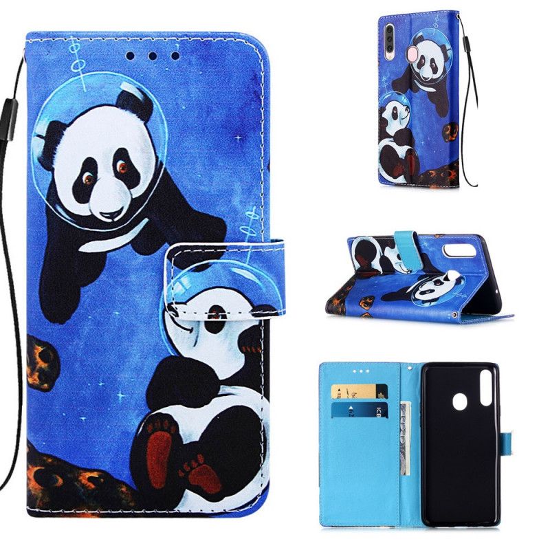 Flip Cover Samsung Galaxy A20s Pandakosmonauter