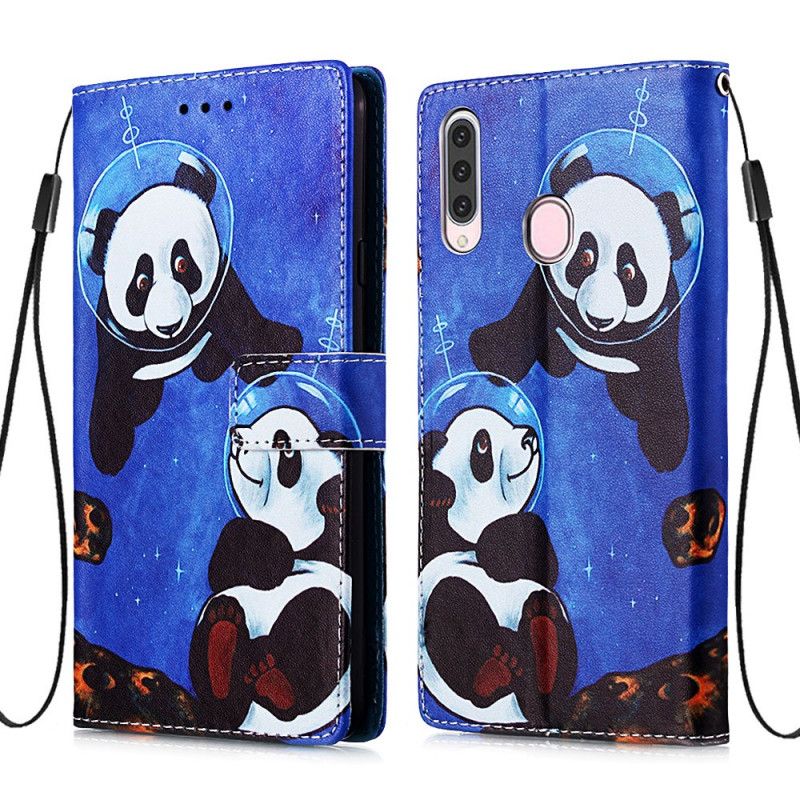 Flip Cover Samsung Galaxy A20s Pandakosmonauter