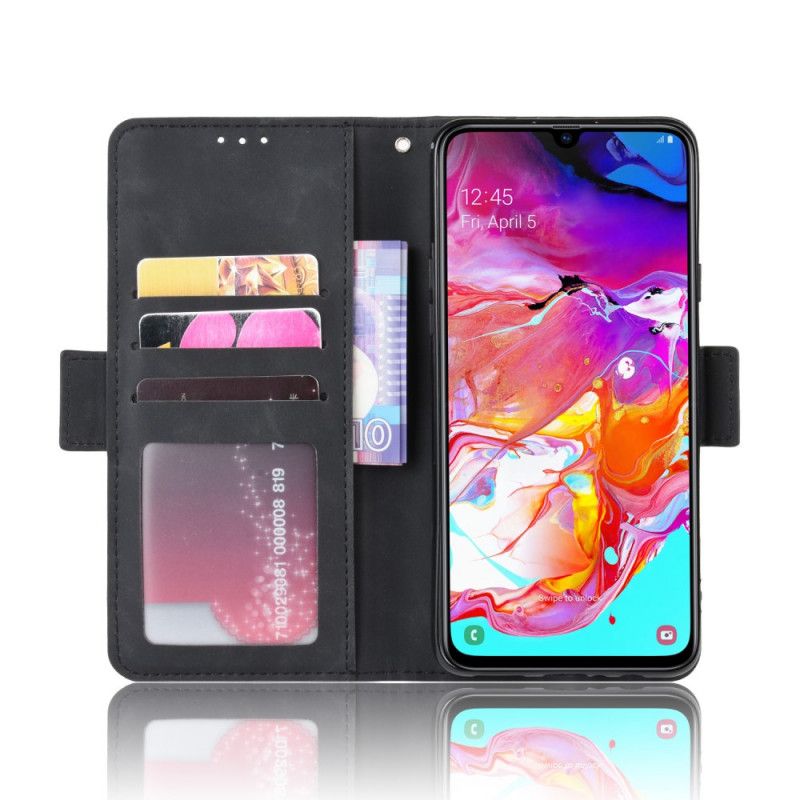 Flip Cover Samsung Galaxy A20s Sort Førsteklasses Multikort