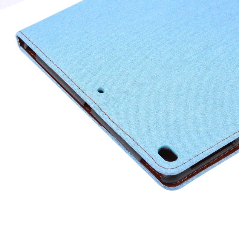 Flip Cover Læder for iPad Air / Air 2 Mørkeblå Tofarvet Jeans