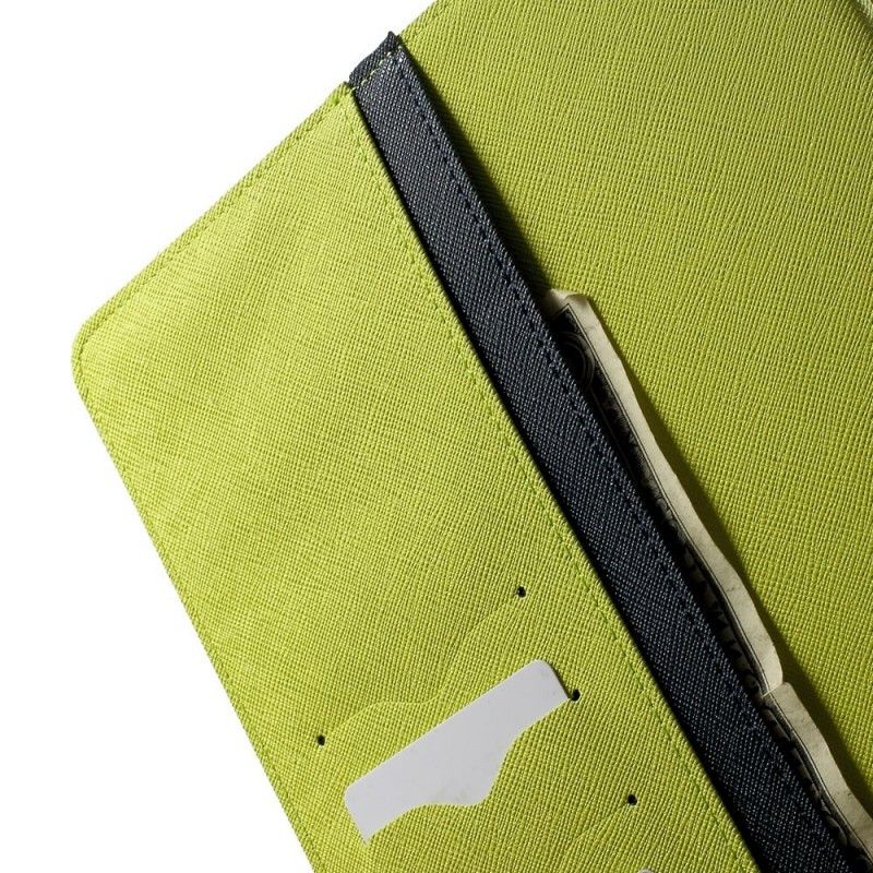 Flip Cover Læder for iPad Air / Air 2 Sort Tofarvet Kviksølv