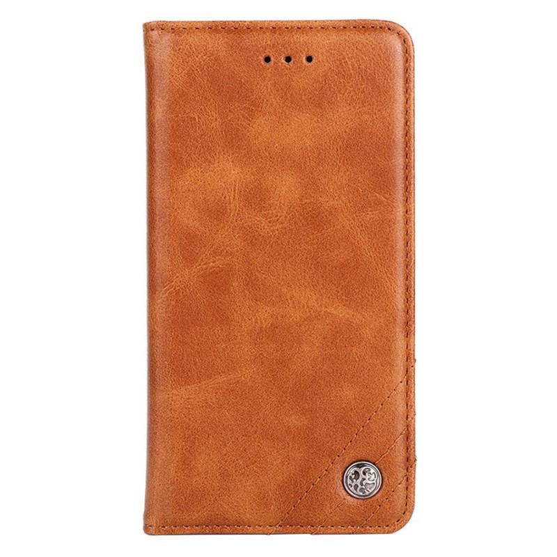 Cover Xiaomi 12 Pro Flip Cover Stil Lædernitte