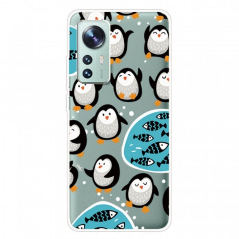 Cover Xiaomi 12 Pro Pingviner