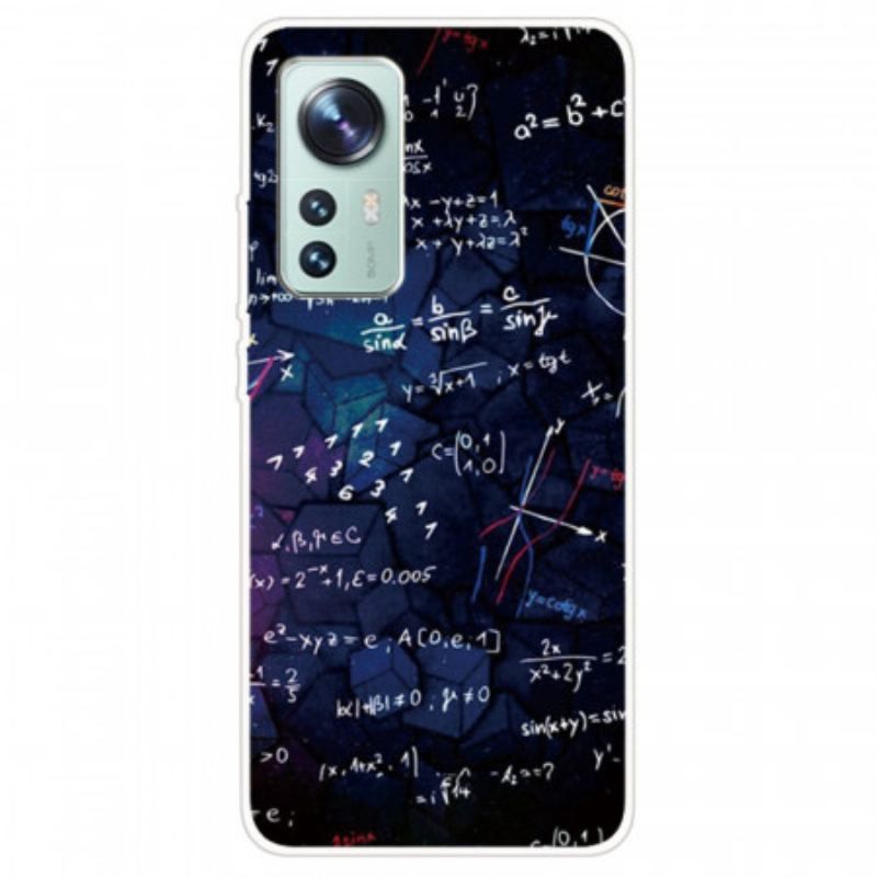 Cover Xiaomi 12 Pro Silikone Matematiske Beregninger