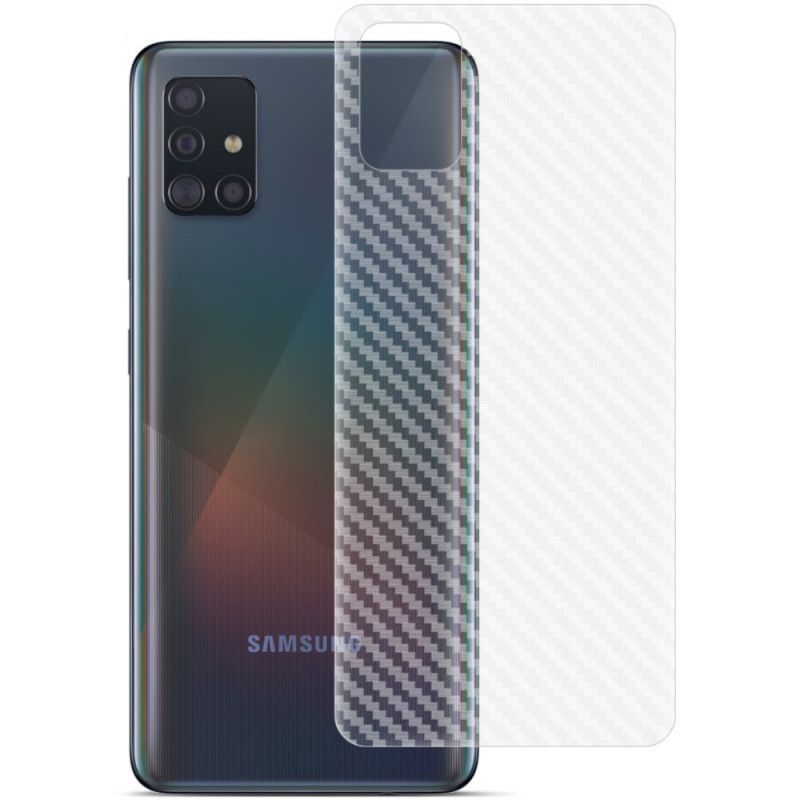 Bagbeskyttelsesfilm Samsung Galaxy A51 Carbon Imak Stil