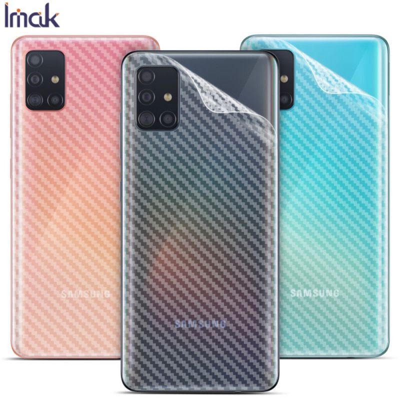 Bagbeskyttelsesfilm Samsung Galaxy A51 Carbon Imak Stil