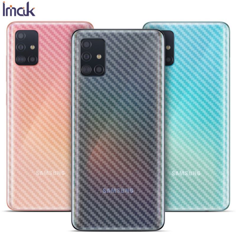 Bagbeskyttelsesfilm Samsung Galaxy A51 Carbon Imak Stil