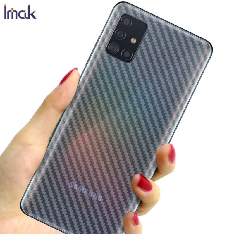 Bagbeskyttelsesfilm Samsung Galaxy A51 Carbon Imak Stil