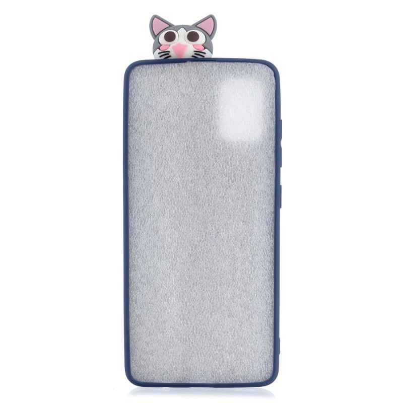 Cover for Samsung Galaxy A51 3D Charmerende Kat