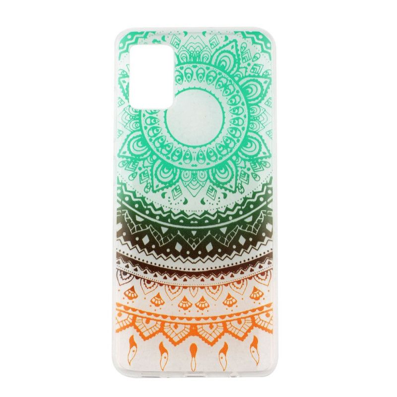 Cover for Samsung Galaxy A51 Gennemsigtig Mørkfarvet Mandala