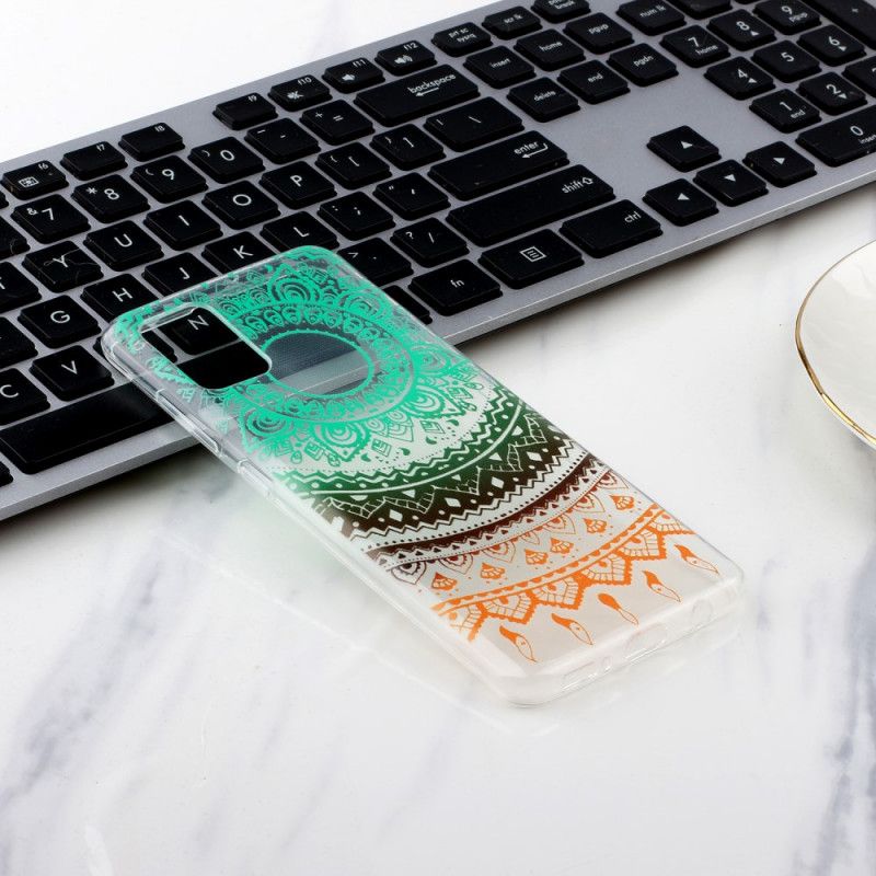 Cover for Samsung Galaxy A51 Gennemsigtig Mørkfarvet Mandala