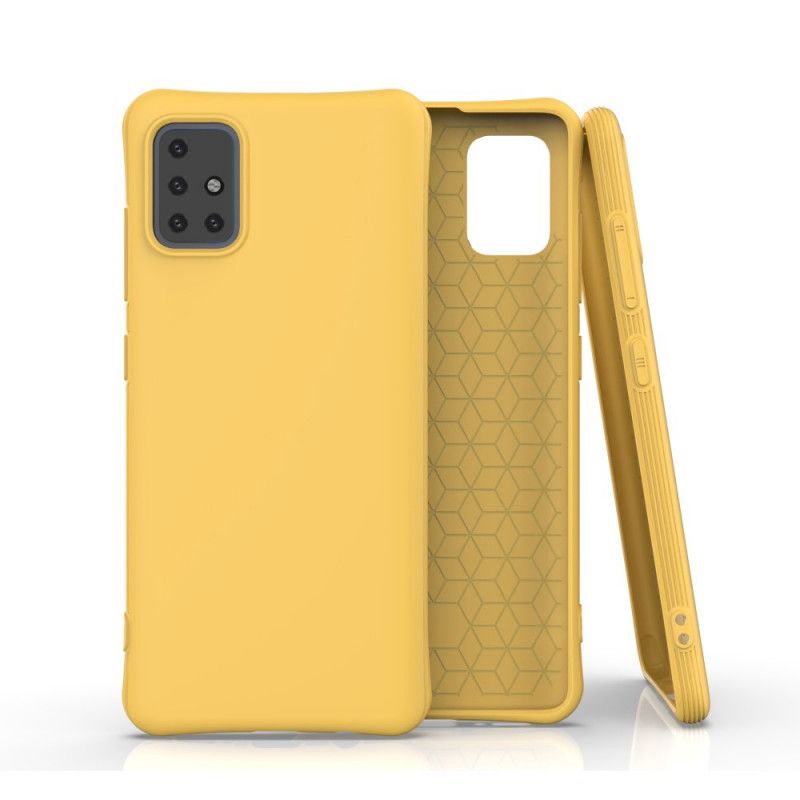 Cover for Samsung Galaxy A51 Sort Fleksibel Mattsilikone