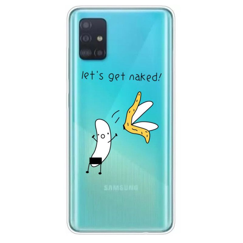 Cover Samsung Galaxy A51 Banan. Lad Os Blive Nøgne