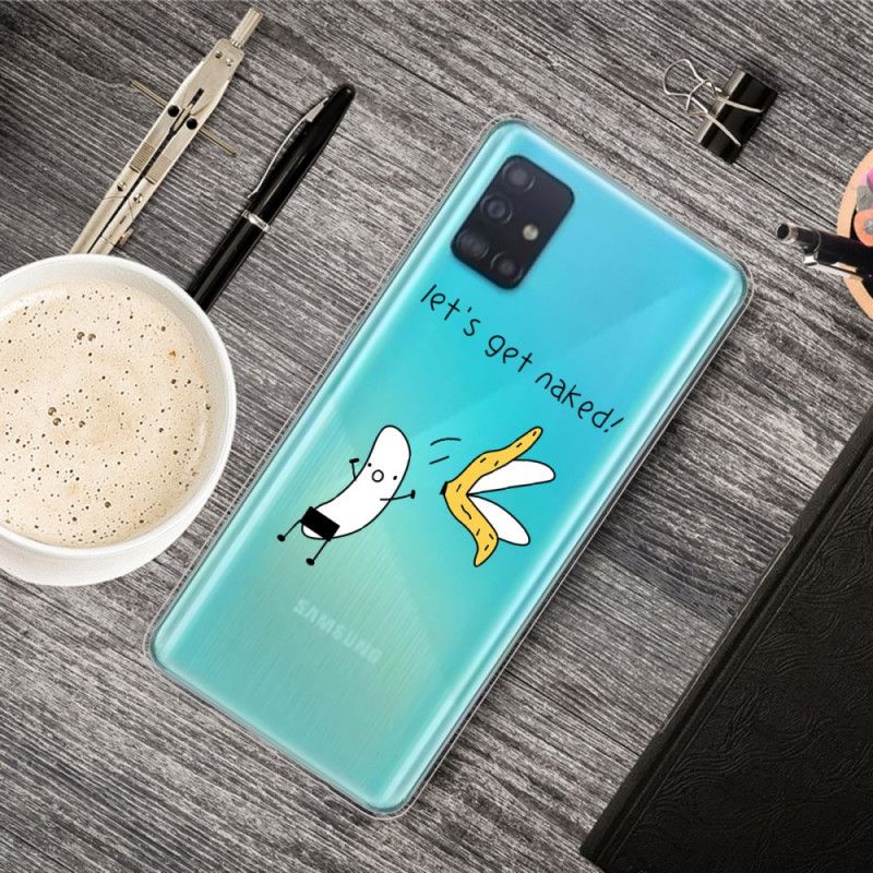 Cover Samsung Galaxy A51 Banan. Lad Os Blive Nøgne