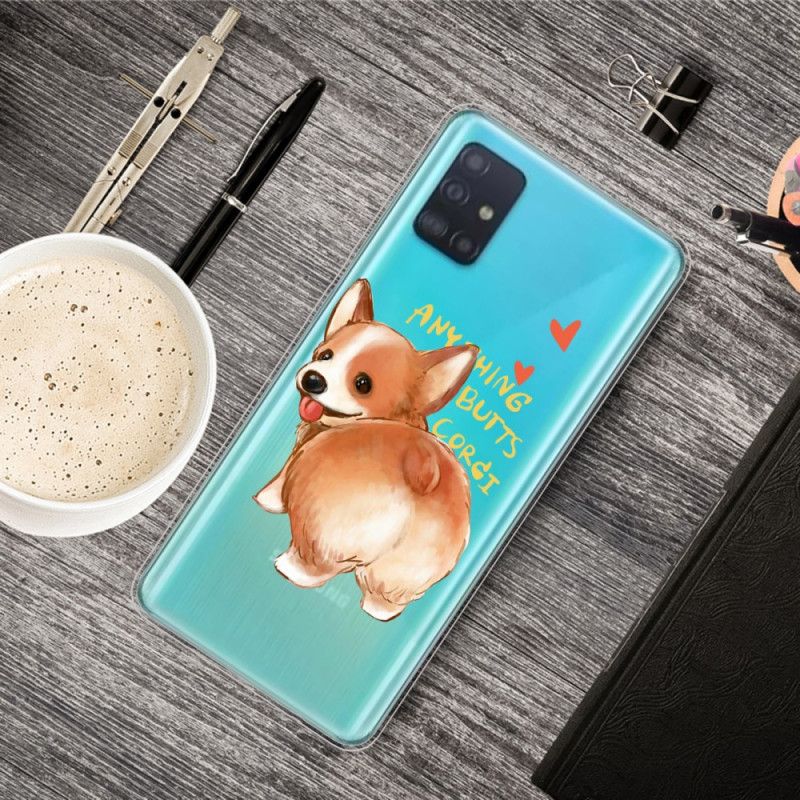 Cover Samsung Galaxy A51 Hunden Kysser Min Røv