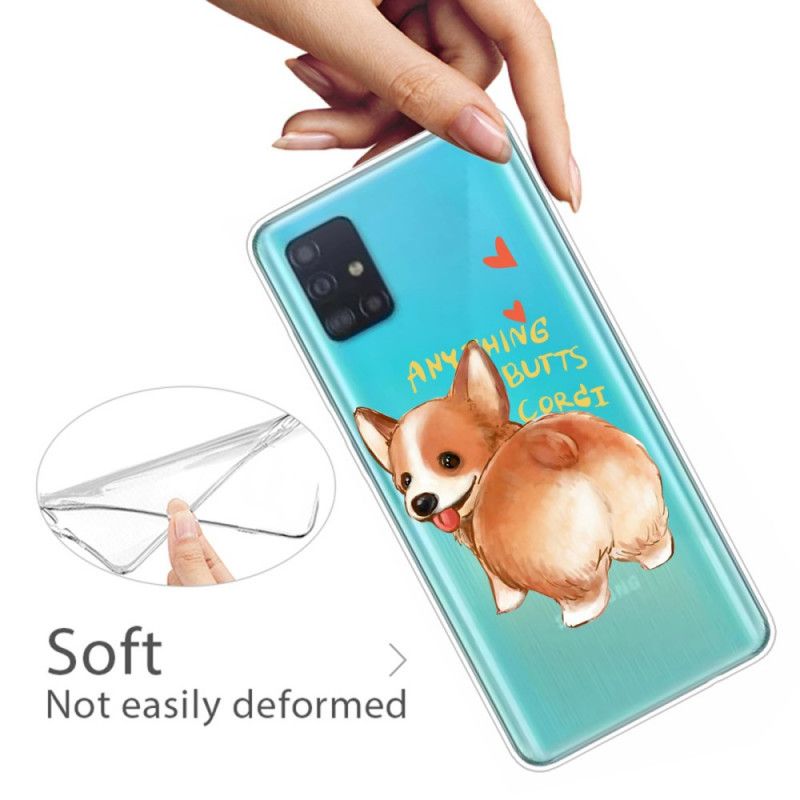 Cover Samsung Galaxy A51 Hunden Kysser Min Røv