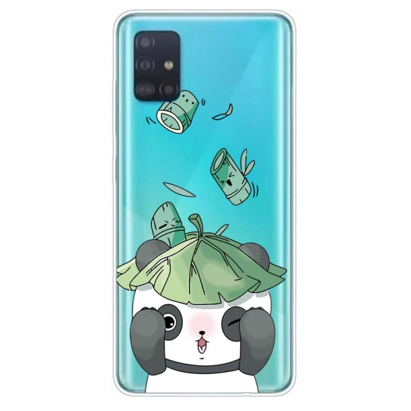 Cover Samsung Galaxy A51 Jonglerende Panda Beskyttelse