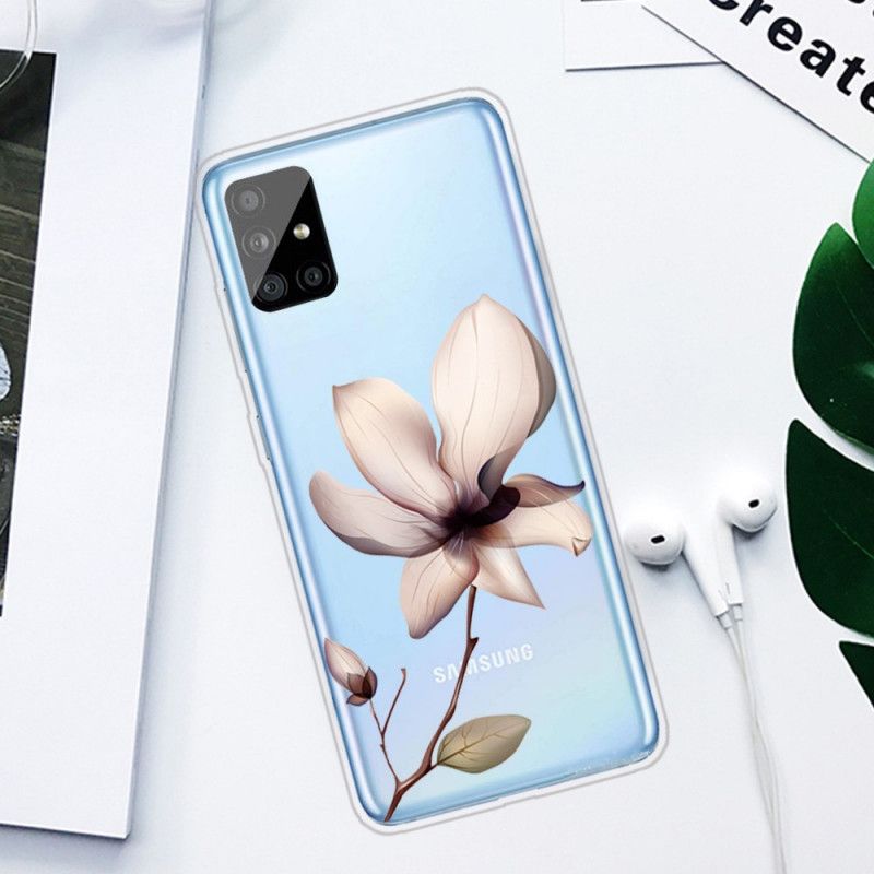 Cover Samsung Galaxy A51 Premium Blomster