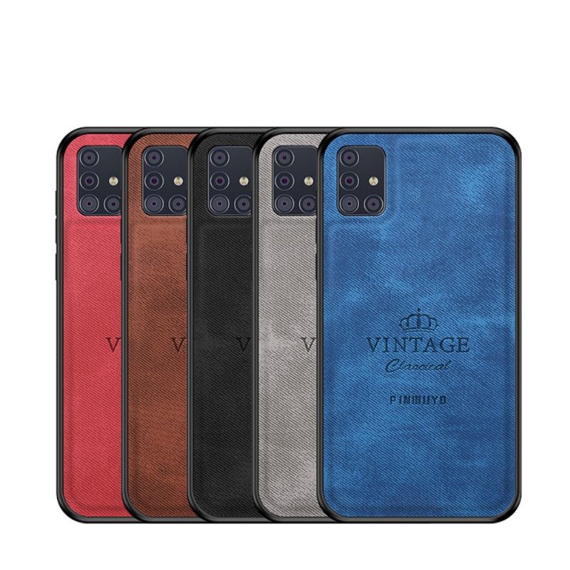 Cover Samsung Galaxy A51 Sort Hæderlig Vintage Pinwuyo