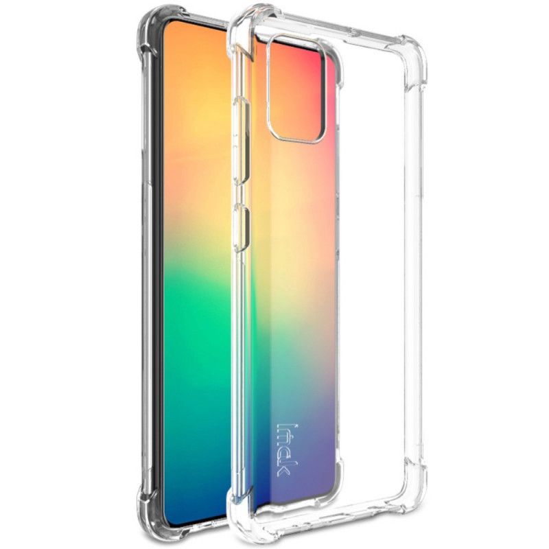 Cover Samsung Galaxy A51 Sort Imak Silkeagtig