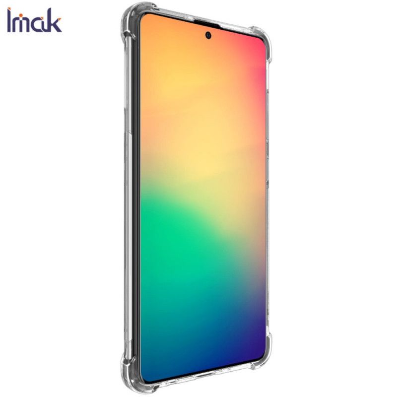 Cover Samsung Galaxy A51 Sort Imak Silkeagtig