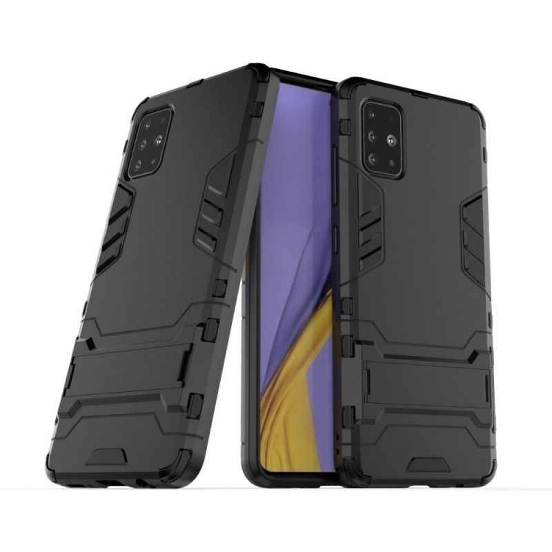 Cover Samsung Galaxy A51 Sort Mobilcover Ultrabestandig Tunge