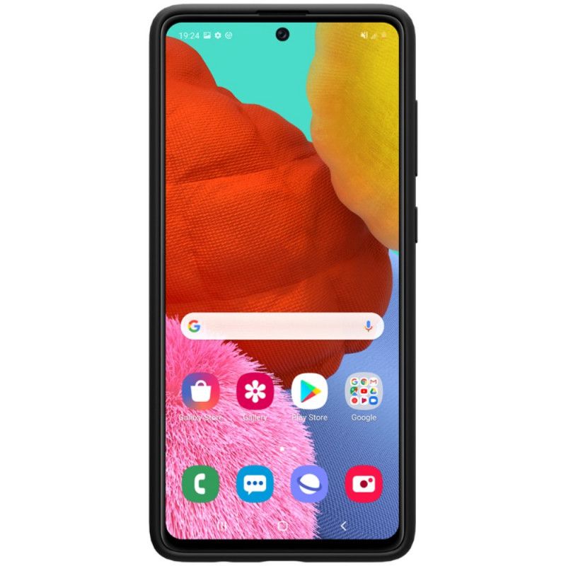 Cover Samsung Galaxy A51 Sort Nillkin Flex Ren Serie