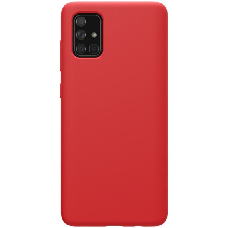 Cover Samsung Galaxy A51 Sort Nillkin Flex Ren Serie