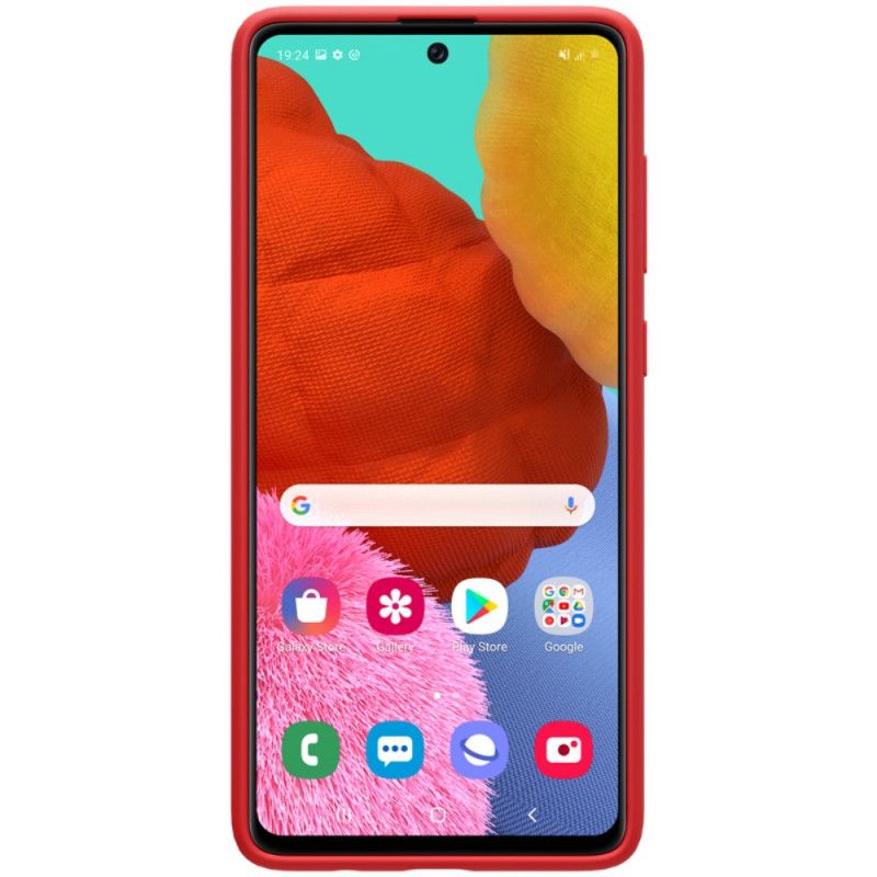 Cover Samsung Galaxy A51 Sort Nillkin Flex Ren Serie