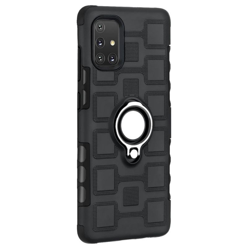 Cover Samsung Galaxy A51 Sort Superstærk Med Støttering