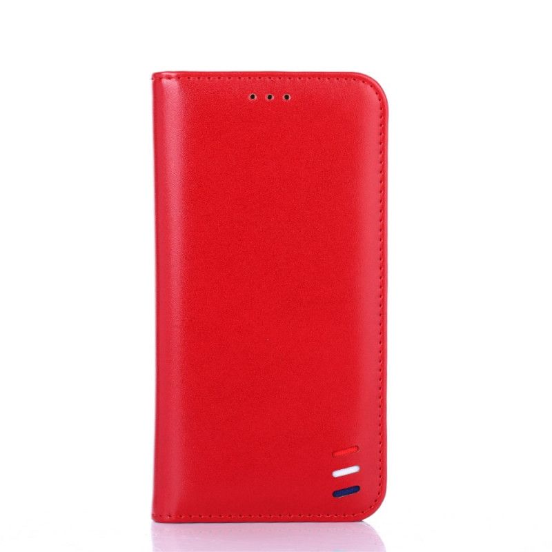 Flip Cover Samsung Galaxy A51 Sort Tricolor Lædereffekt