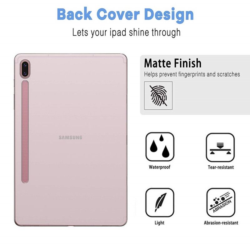 Cover Samsung Galaxy Tab S6 Gennemsigtig Original