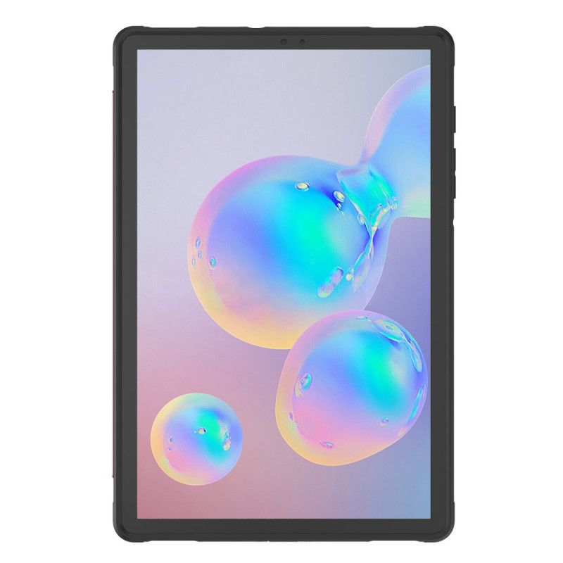 Cover Samsung Galaxy Tab S6 Sort Superbeskyttelse Med Støttebælte