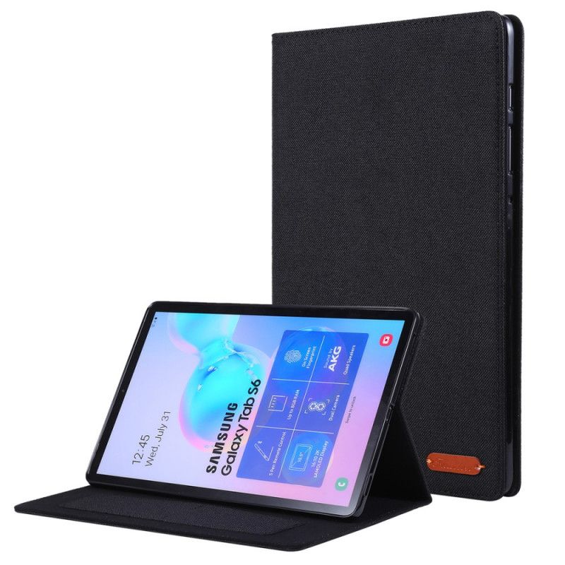 Etui Samsung Galaxy Tab S6 Sort Stof